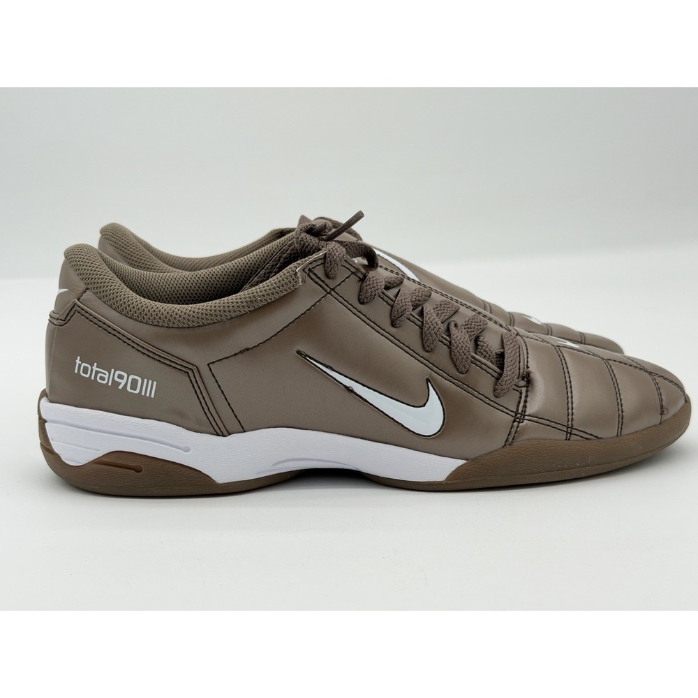 Men's Size 10 - Nike Total 90 Mink Brown Indoor Soccer Futsal HQ2851-202